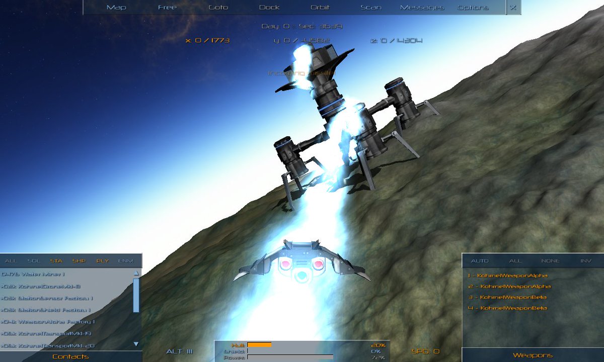 SpacemenGame's tweet photo. See what happens, Larry? See what happens when you mess with the wrong man's property? 

#spacebattle #spacegame #indiegamer #indiedev #indiegamedev #gamedev #gameplay #screenshotsaturday #scifigame #videogames #3dmodel #gamersunite #lowpoly #gameart #3dmodel #spacesim #pcgame https://t.co/CZnvVtC3a2