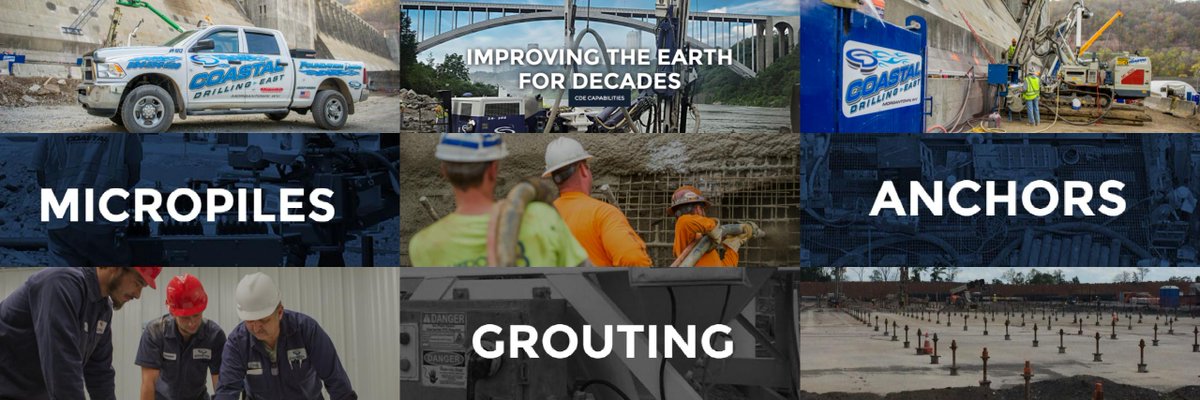 WorkAtSDI's tweet photo. #Coastal #Drilling #East #Geotechnical #Construction #Micropiles #Anchors #Grouting Learn more: https://t.co/ds5h6iPiTI https://t.co/pu84GthpUY