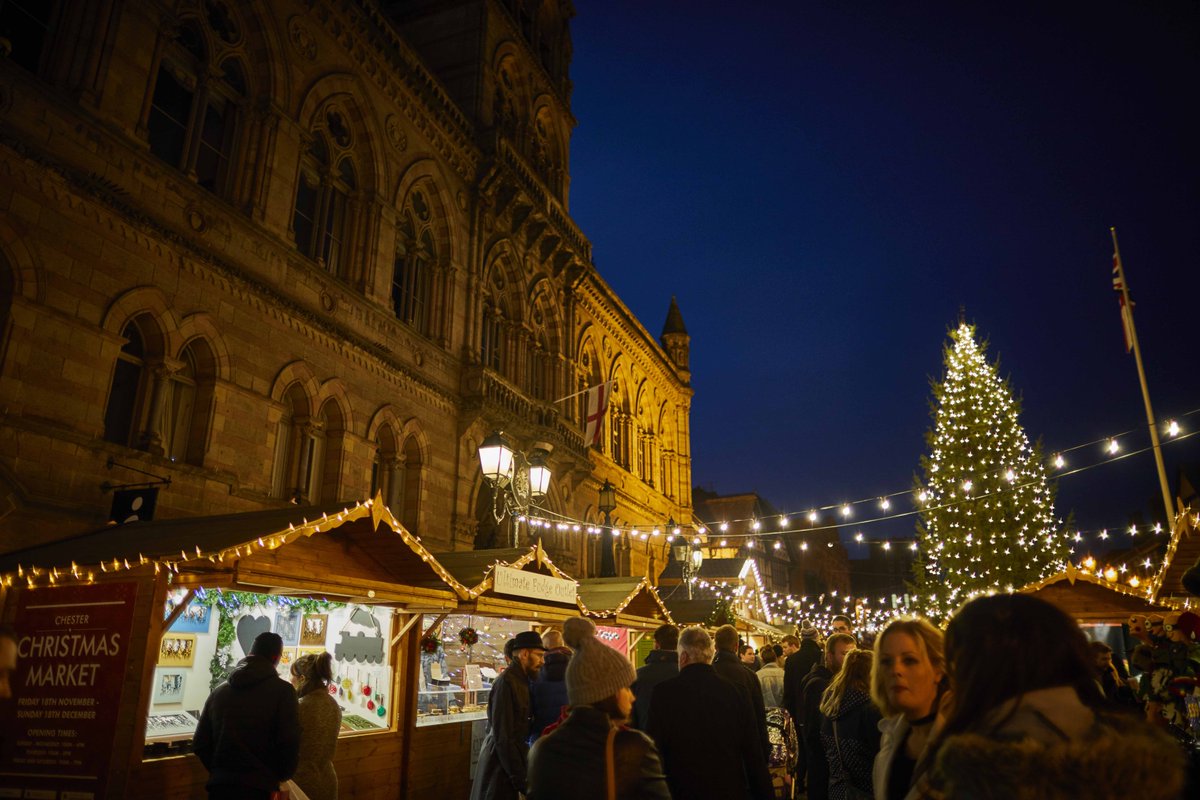 Head to glorious #Chester this Winter for the Christmas markets...