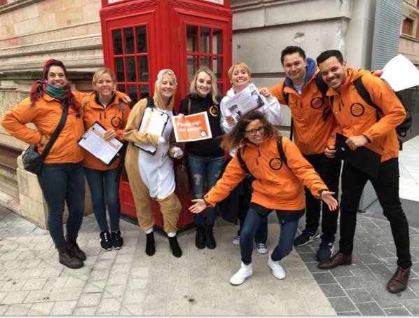 NCeolin's tweet photo. Today collecting signups for #WildlifeSelfieCode to stop animals suffering just for entertainment https://t.co/EaqOTBDXOx https://t.co/3kymOQKWW1
