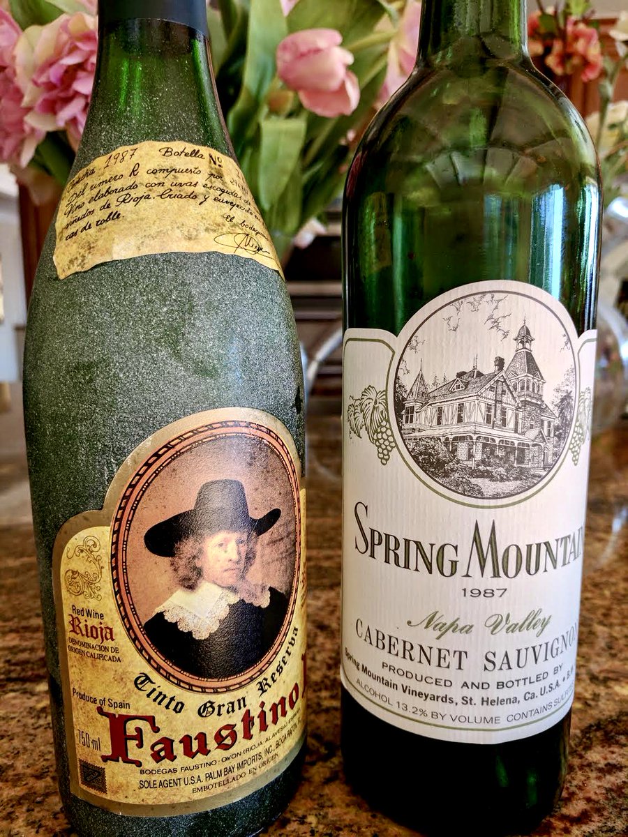A few of the delicious birthday wines. Still alive and kicking! #birthyearwine #wine #winelover