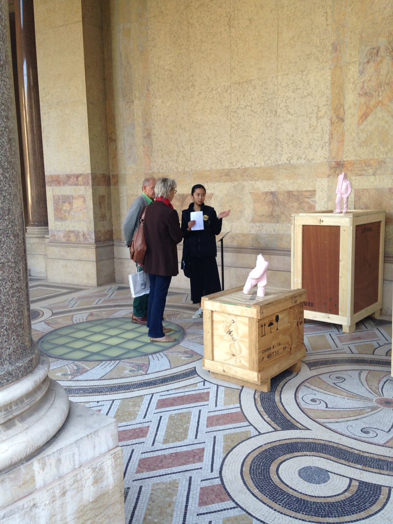Ecole du Louvre on Twitter: "#onsite dans le jardin du ...