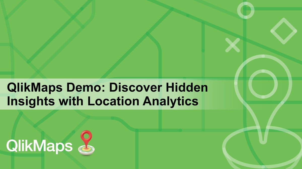 QlikMaps's tweet photo. Here's a recording of our #QlikMaps demo yesterday - we covered new features and tips for geospatial data discovery https://t.co/eECS8ncMMq https://t.co/PyFnmf3QiF