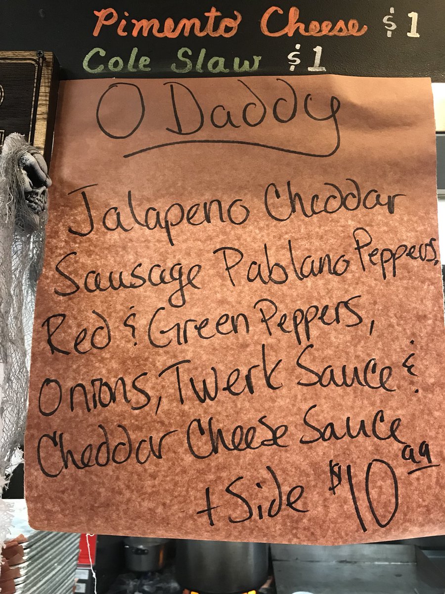 SugarFireSmoke's tweet photo. Friday sides and specials https://t.co/HudopDBsBt
