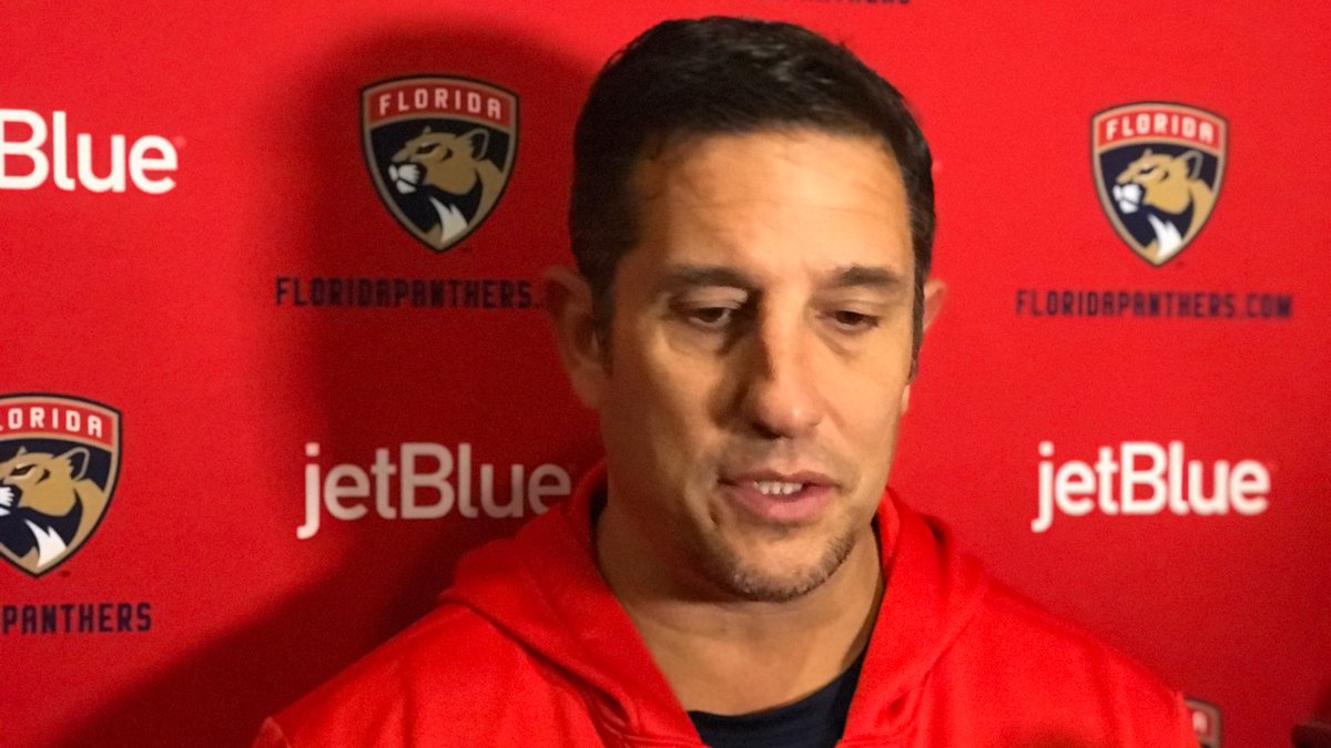 “You have to play four lines and you have to roll your bench.” - Coach Boughner https://t.co/2ty3mESOu3