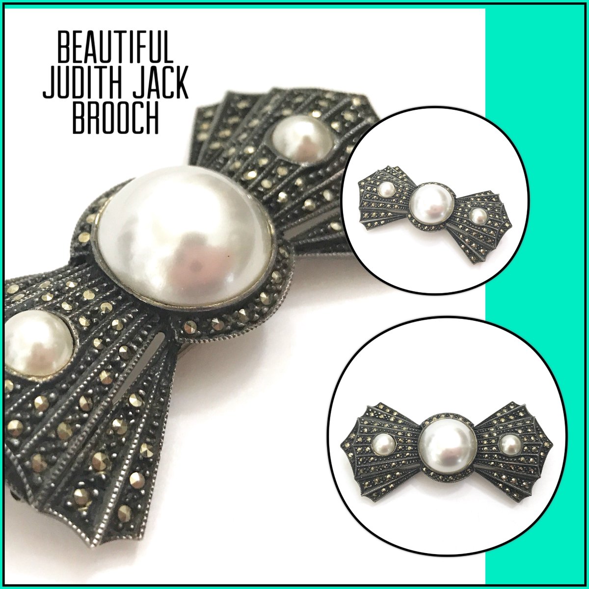 VintageImagine's tweet photo. https://t.co/kKkEygZGjJ
Judith Jack JJ Sterling Marcasite Mabe Pearl Brooch
#plfollow4updates #etsyretwt #etsyvintagesellers #signedJJ https://t.co/8XVYZVGuev