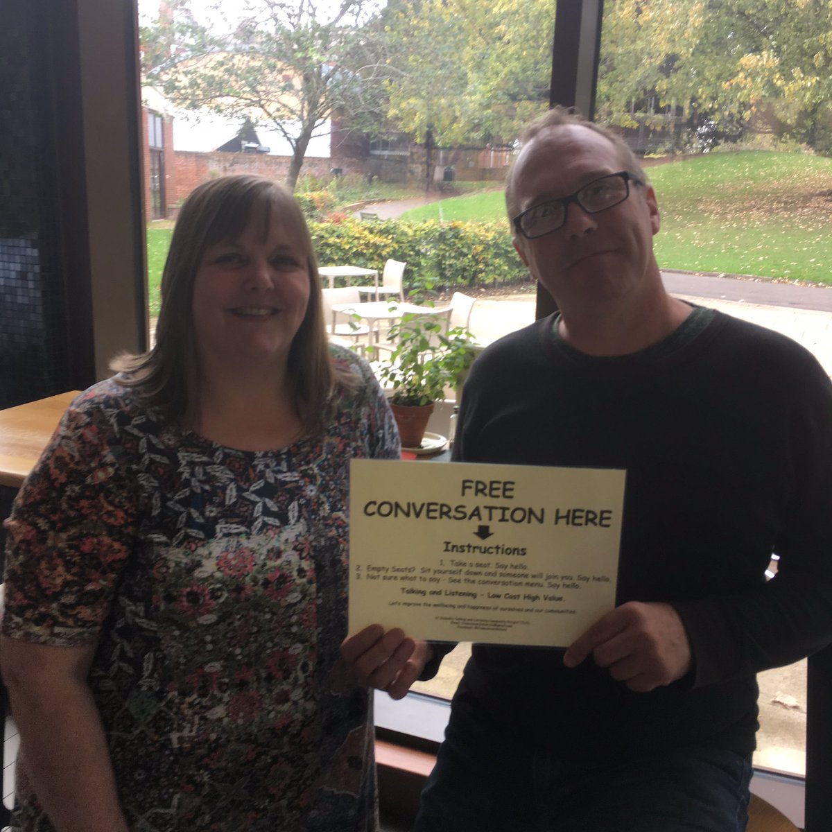 BellHouse2020's tweet photo. I had a lovely conversation with Pauline and Richard about their initiative #freeconversations. I recorded it and now it is on @SoundCloud https://t.co/Hl1ypEkLtq