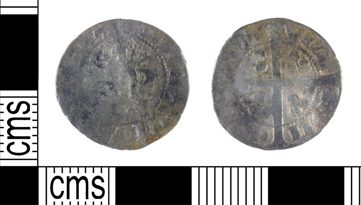 YORYM_FLO's tweet photo. Just recorded this penny of Edward I, found in North Cave, minted in nearby Hull. #FindsFriday #BonusFind #Local https://t.co/oO5a0vySbi https://t.co/UVndzYhmiK