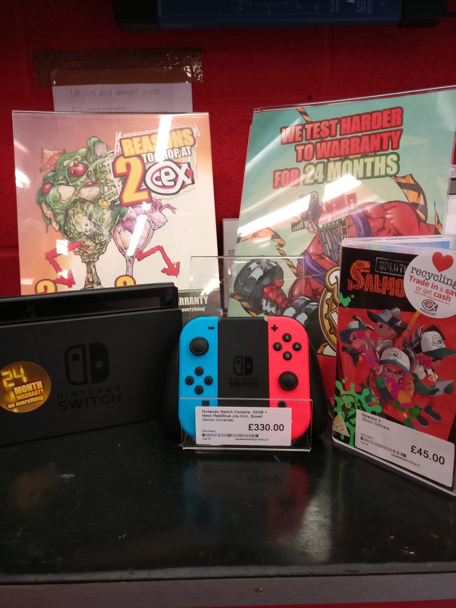 cex sell nintendo switch