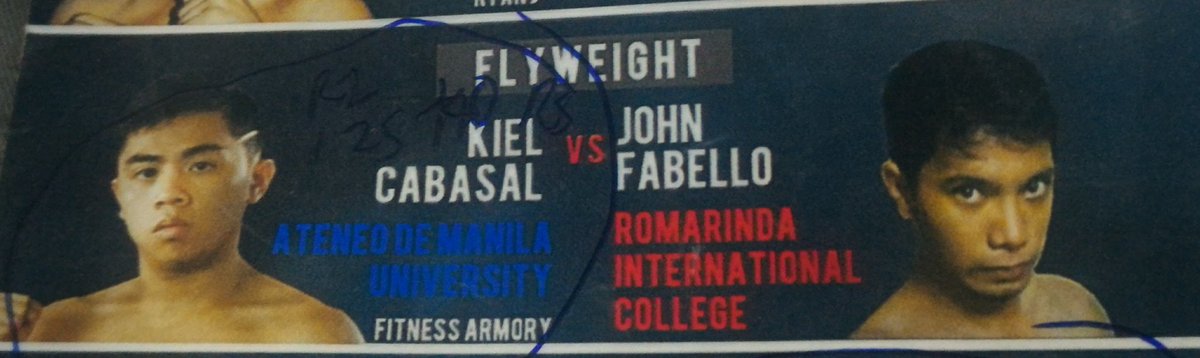 dstrymnlpodcast's tweet photo. Match 8:
Winner via Rd2 KO(Ref Stoppage) Cabasal (ADMU/Fitness Armory)
#dstrymnl #fightculture #forzaunderground #pinoymma https://t.co/ES9eiPvb7v