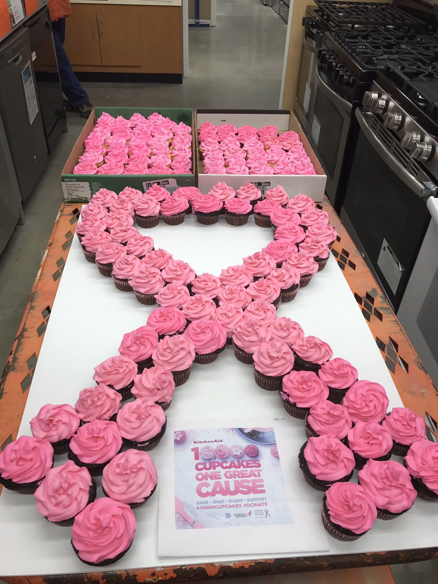 Chichi6175's tweet photo. A big Thank you to SASM Lynn@1250 baking 150 cupcakes for the Kitchen Aid cook for #10000cupcakes#donate. https://t.co/J8YanVbIvX