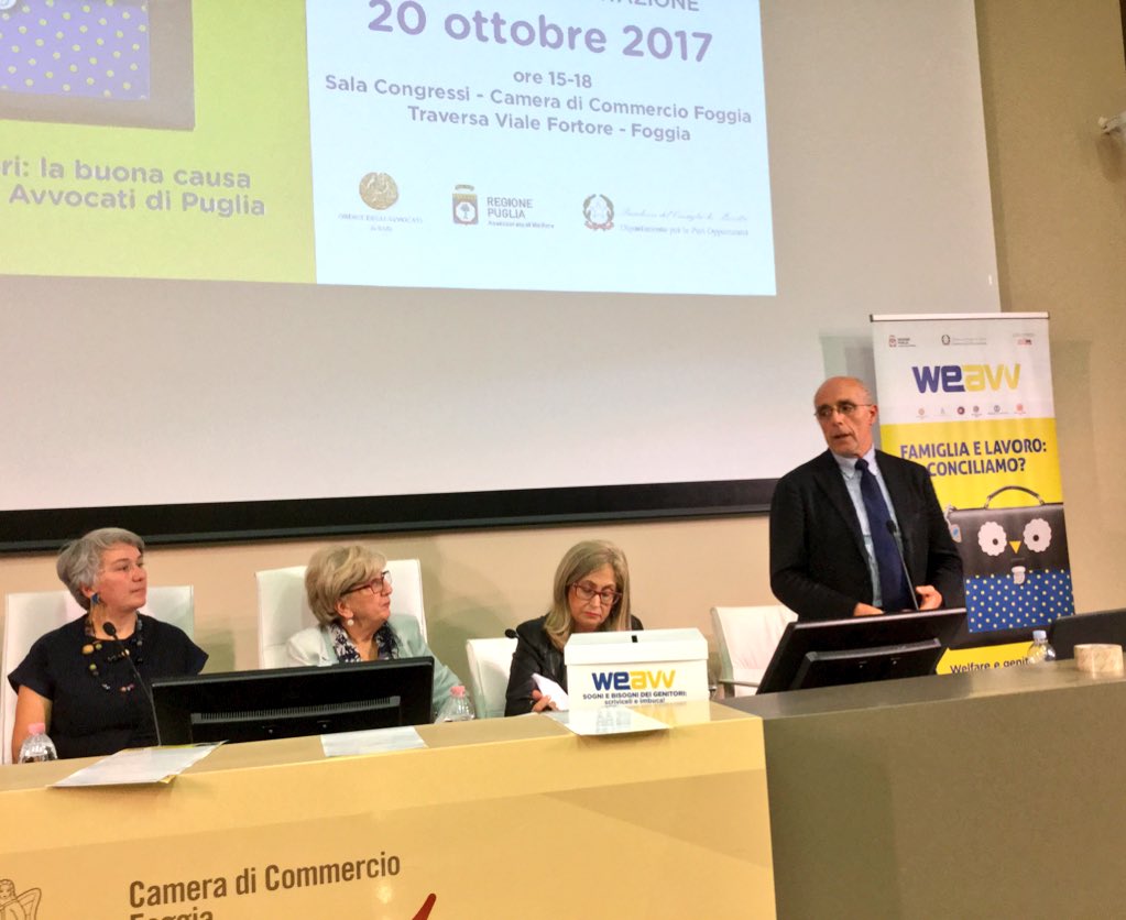 tfd_acqua's tweet photo. Il progetto #WeAvv: un circolo virtuoso per favorire la conciliazione dei tempi famiglia-lavoro #avvocati #welfare https://t.co/BJBiSjHQfM