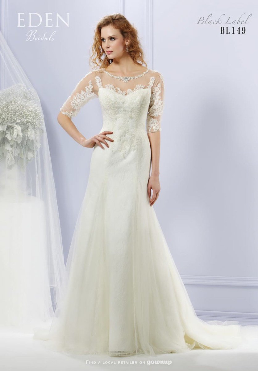 We love this <a href="/emmabridals/">Emma Bridals</a> EBBL149 #WeddingDress GownUp.com/gowns/22944
