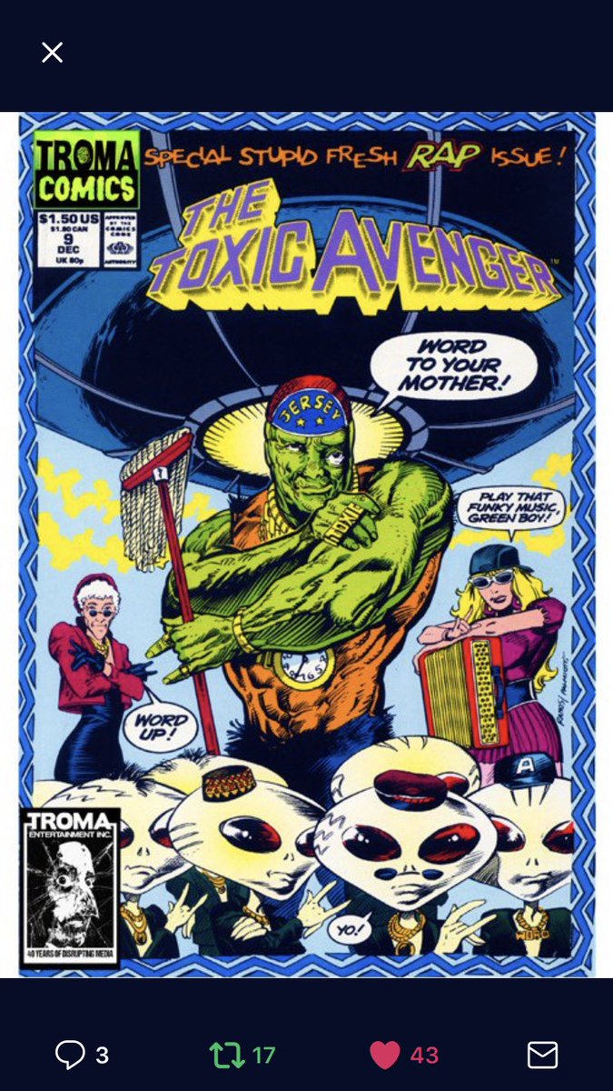 lloydkaufman's tweet image. Celebrate Halloween the @troma_team way! “Pumpkin bug!!”
youtu.be/BfPUR7Jk1es