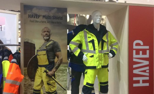 havepworkwear's tweet photo. De nieuwe HAVEP® Multi Shield-collectie tilt comfort en veiligheid naar een nieuw niveau: https://t.co/JaJov1GSuj #aplusa2017 https://t.co/2CVt9MV0GZ