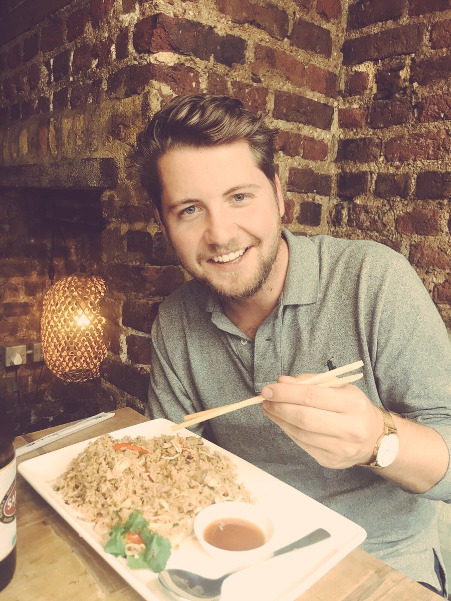 StevieJ_23's tweet photo. BANGING lunch @PhoRestaurant today! And great to catch up with my boy @malachyok. Been too long bro! #FridayVibes #LunchLessons https://t.co/ayINMKKb0c