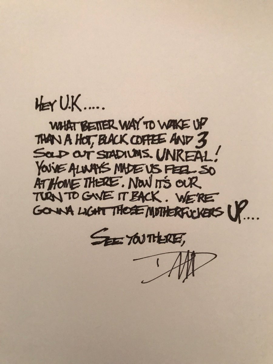 foofighters's tweet photo. ☕️❤️ https://t.co/3yjKsslaBO