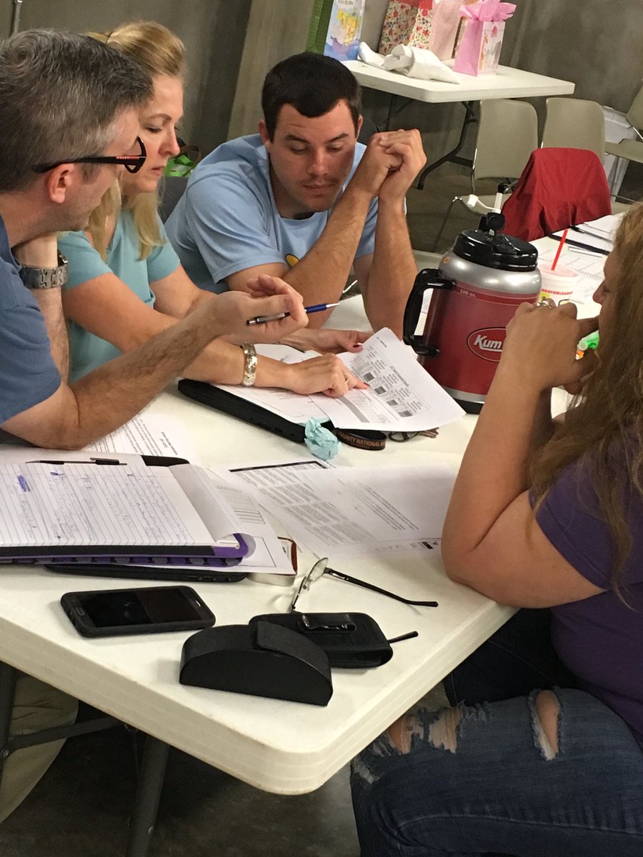 BPNewTech's tweet photo. Action Teams @ Janet Huckabee! Looking at student data and assessing indicators! #fspstoday https://t.co/c20K98N1hb