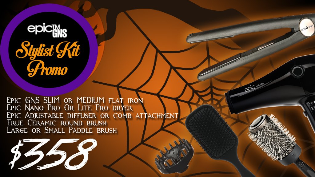 coccohairpro's tweet photo. NO TRICKS JUST TREATS. Get the epic GNS Stylist Bundle for only $358!
Link https://t.co/44uuojjNwn
#ensotools #epicgns #hairstylist https://t.co/xfZge0k2DA