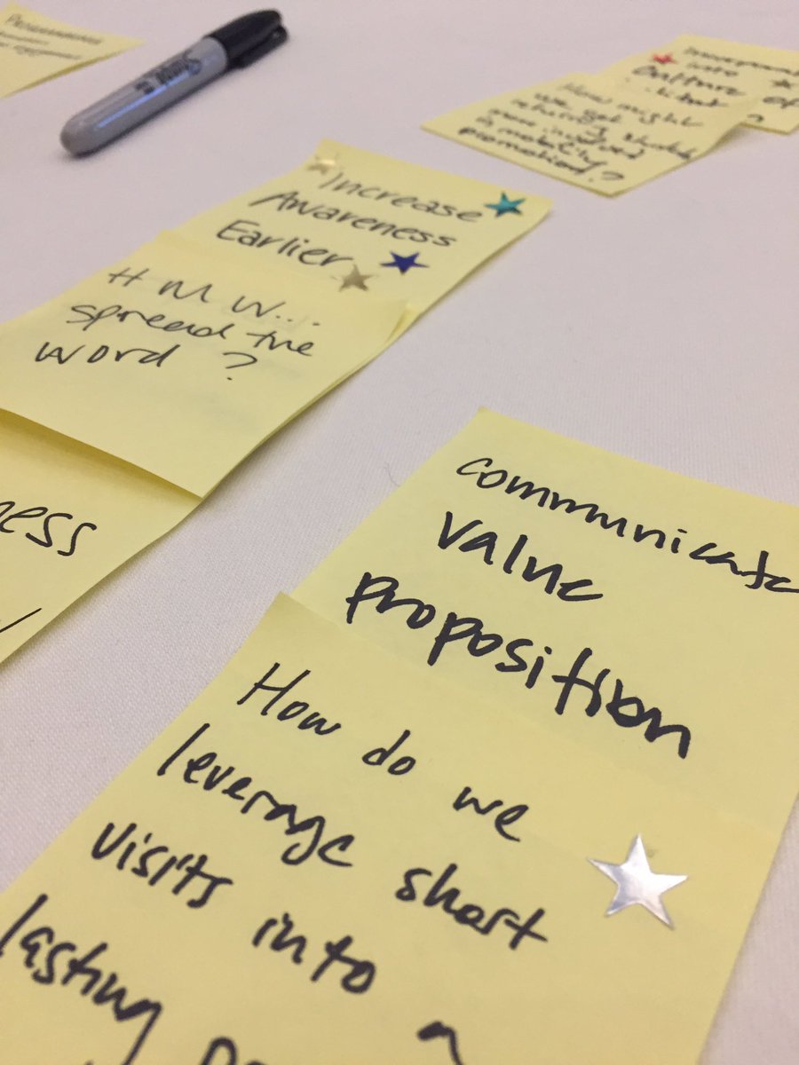 DawnKobanHewitt's tweet photo. Design thinking sprint! Impact through design #ISEP17 #DesignThinking https://t.co/cvqWAZUyau
