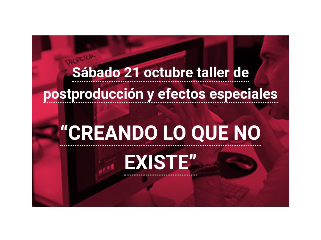 SGO_group's tweet photo. ¡Mañana estaremos con la @escuelatai en el #spoilerfest! No pierdas la oportunidad de ir a nuestro taller https://t.co/QqaRE8cuKr https://t.co/JuA2Ff2j6h