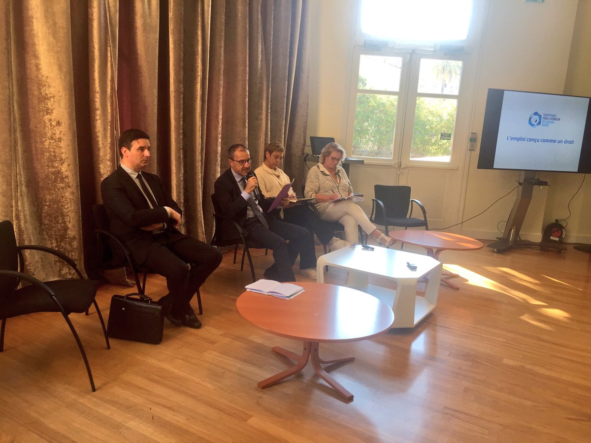RmiAnderson's tweet photo. Présentation de l'expérimentation "Territoire zéro chômeur de longue durée": faire converger compétences et besoins pour redonner une chance https://t.co/kFYe3A5C3l