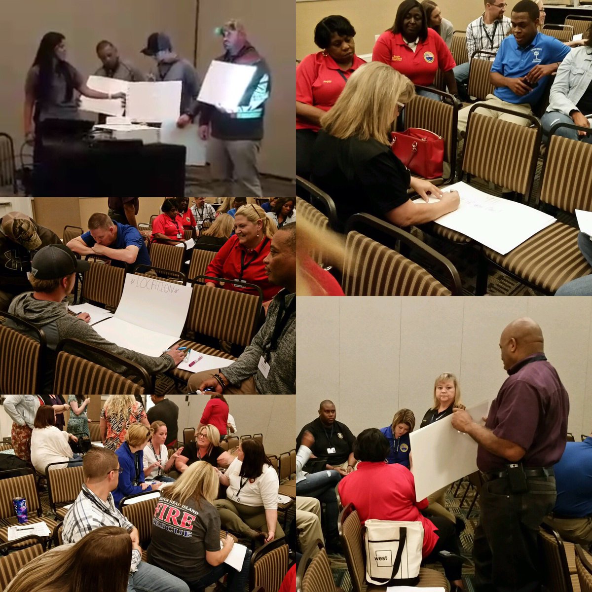 sgregory911's tweet photo. Live, Camera, Action! 911 staff brainstormed ideas for public service announcement at #SCAPCONENA Annual Conference #911Education https://t.co/dzq88NKeQ0