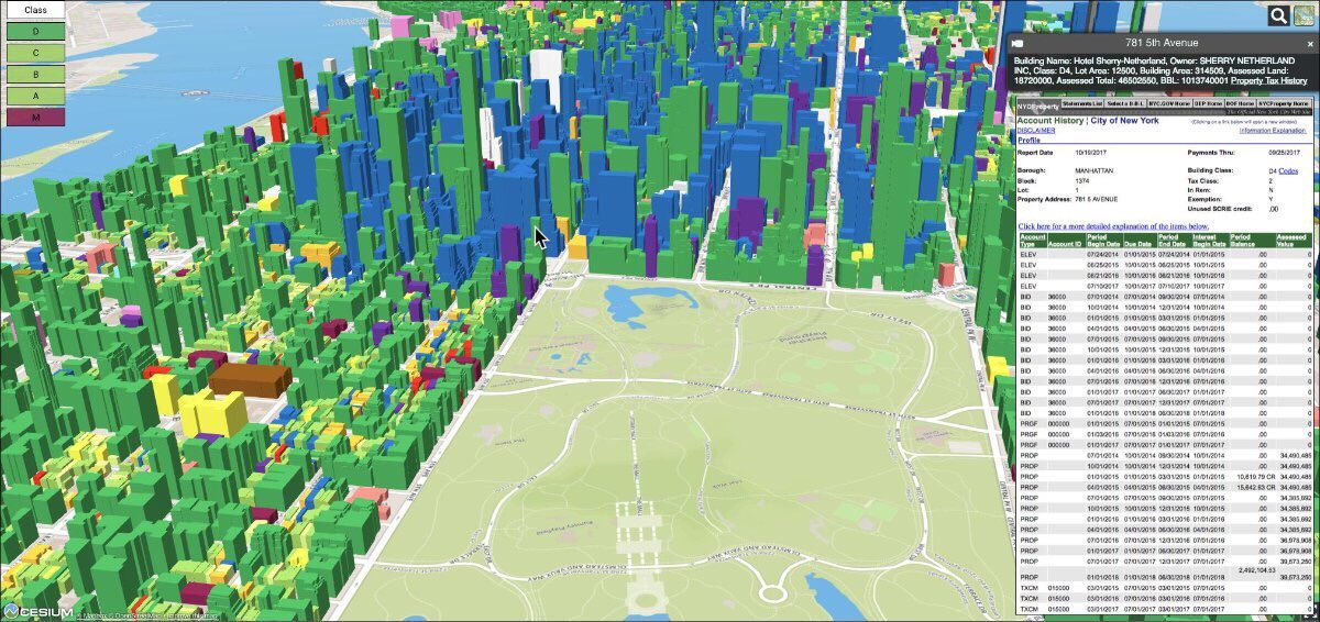 cubecities's tweet photo. Explore @NYCBuildings tax history in our new @CesiumJS app for #nyc #opendata @NYCFinance #cre https://t.co/HZKmm5Kglo https://t.co/X7uavbGvQG
