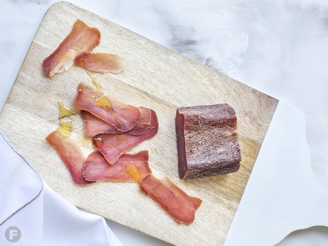 feastmag's tweet photo. Mojama is the best salty cured fish you've never heard of https://t.co/OtU7mT3AwT https://t.co/u8XiRhM0wC