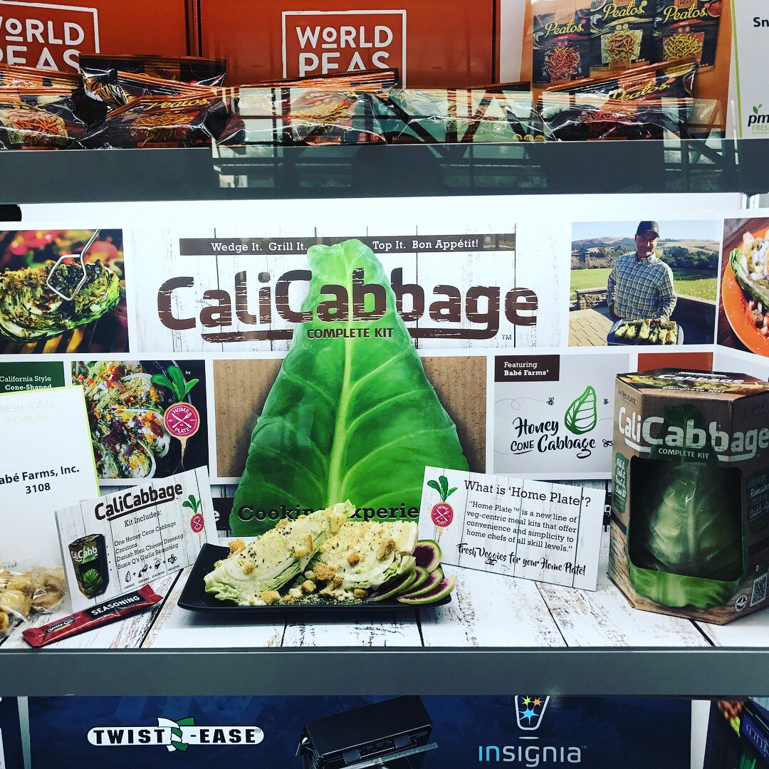 BabeFarms's tweet photo. #PMAFreshSummit2017 has begun! Come see our colorful booth (3108) and check out #CaliCabbage in the Fresh Ideas Showcase! #pma https://t.co/wRhGVuRBvQ