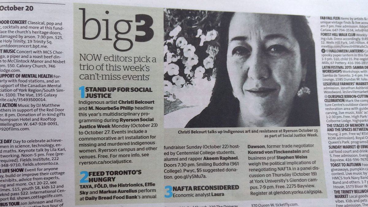 CentMusic's tweet image. Feed hungry Toronto tummies this Sunday night. NOW Toronto recommends it. bit.ly/2yvFOiX