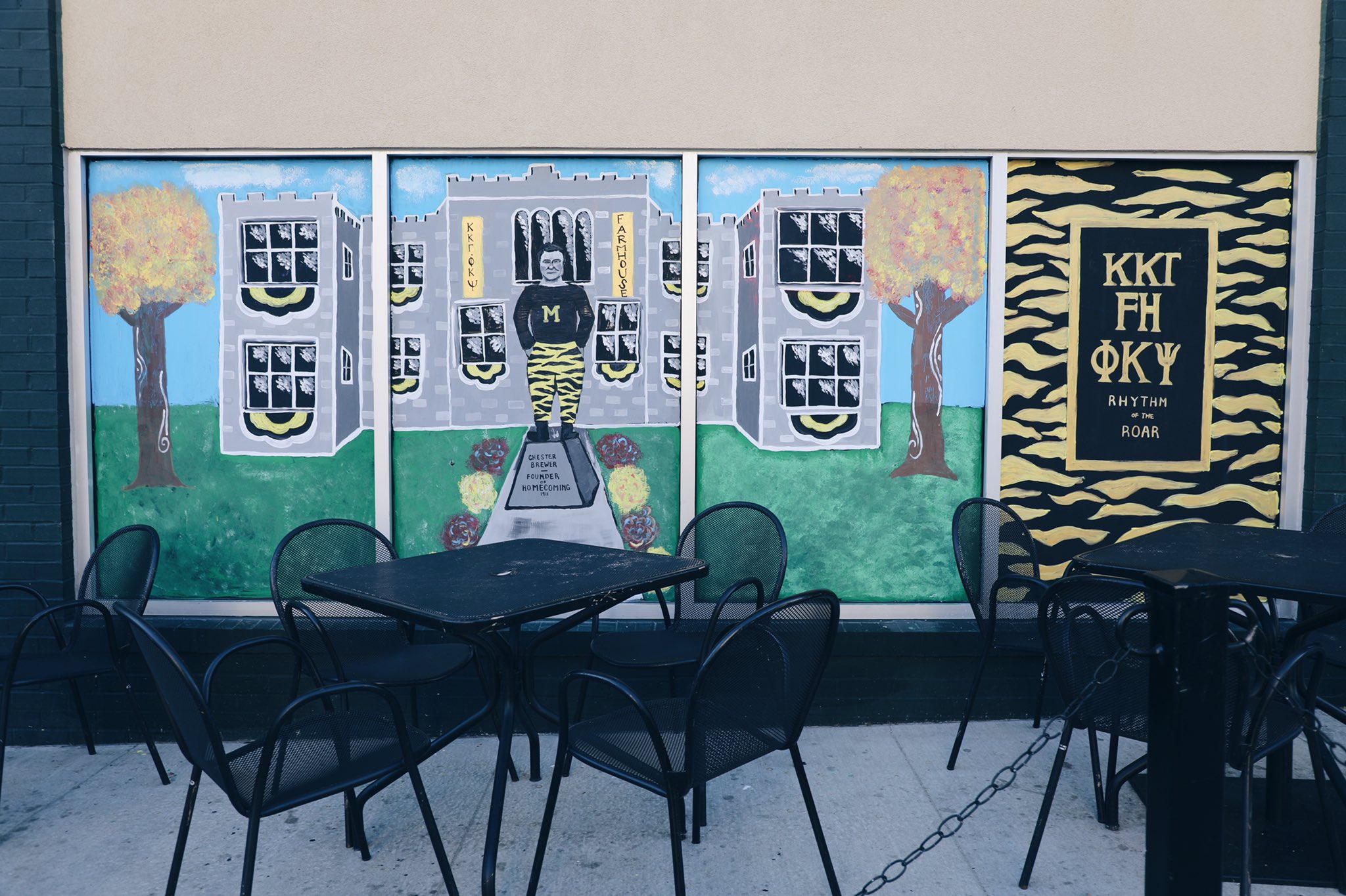 Mizzou on Twitter "Downtown windows were transformed into a