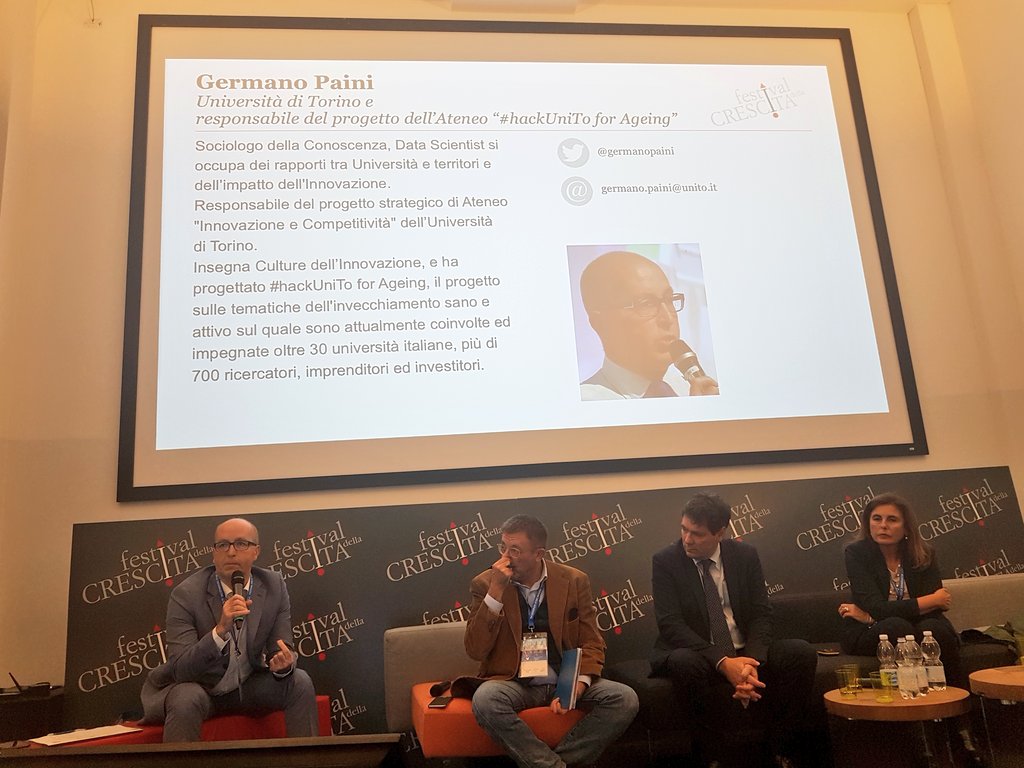 marifrazaf's tweet photo. @unitoinnova
#hackUniTo for Ageing
Coinvolte e impegnate oltre 30 Università italiane 700 ricercatori
#Paini #Robotica
Invecchiamento sano e attivo https://t.co/XTLlDHr6ah