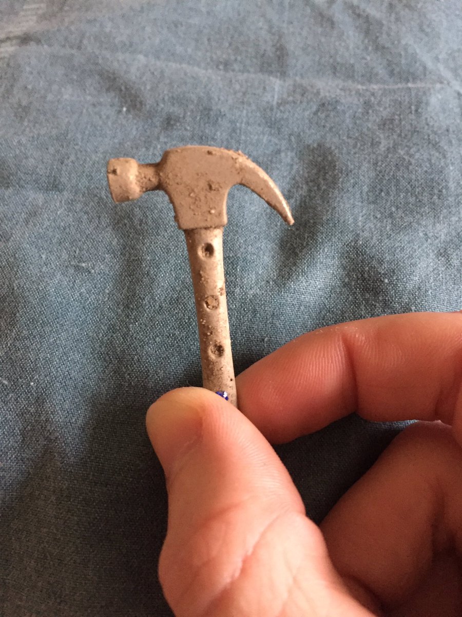femalemechanic1's tweet photo. For the hard to reach problems #tinyhammer #isittheweekendyet https://t.co/6HO8FsO71B