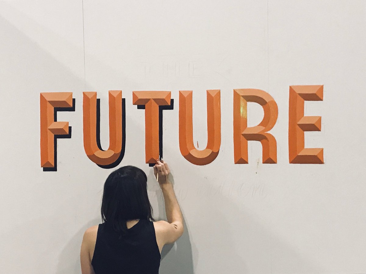 solutionreach's tweet photo. Design team member @alleeooop watching @RosaKammermeier create at #AdobeMax2017 #TypekitCity @solutionreach #AdobeMax @Adobe https://t.co/JSnIt1Ej0C