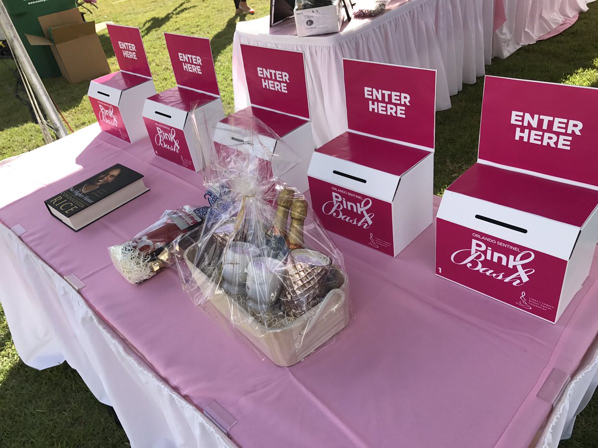 El_Sentinel's tweet photo. Todo listo en Winter Park para el @orlandosentinel #PinkBash. ¡Acompáñanos! https://t.co/vlPLdI590F