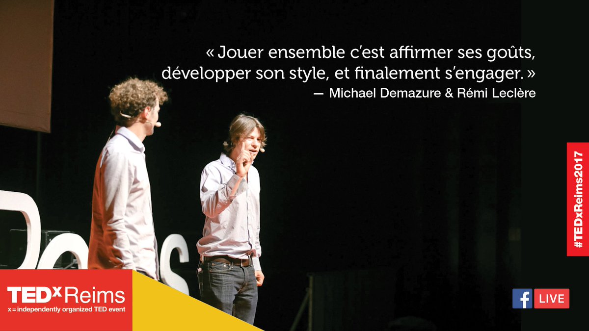 TEDxReims's tweet image. #TEDxReims2017 #LeRythmeDansLaPeau