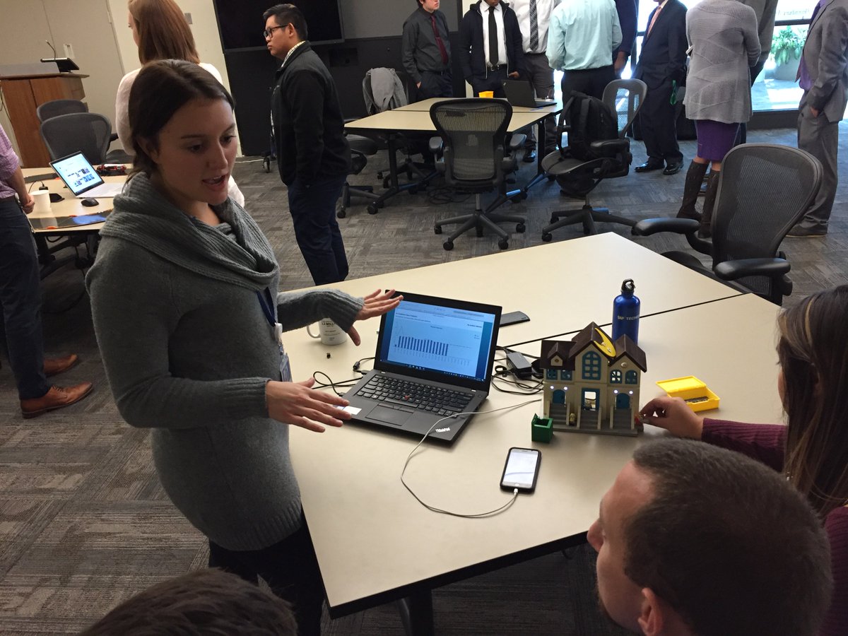 barblapp's tweet photo. Had a great time showing ITWorks students @Tech_Impact some of the cool things we do with AR/VR and IoT technology at @SAP #sapgivesback https://t.co/JrodUS5od4