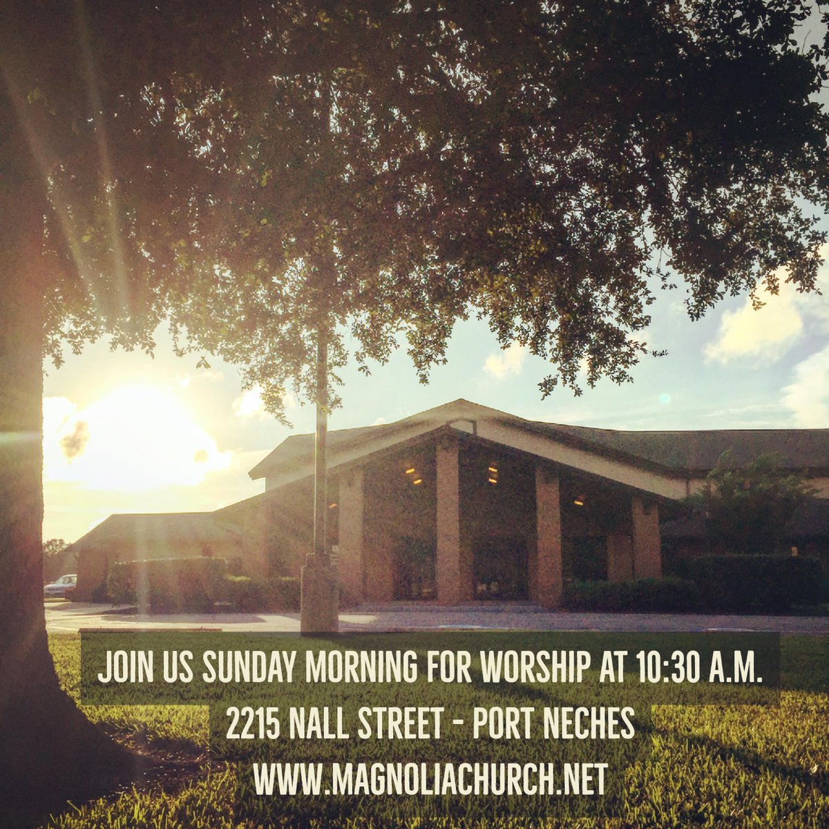 kurtmichaelson's tweet image. Join us for worship this Sunday morning at @MagnoliaChurch_! #portnechestx #churchCheck us out on Facebook too - facebook.com/Magnoliachurch…