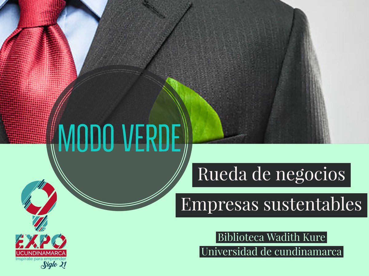 Expoucundi's tweet photo. #Empresas #sustentables 27 oct 2017 en la #universidaddecundinamarca #girardot #emprender #inspirar #exitosos https://t.co/29u82lYHdN