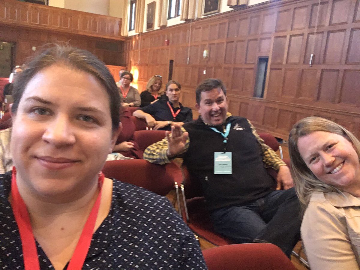 At #canvascon, learning about the upcoming additions to the LMS!