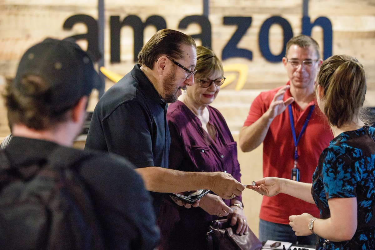 amazonnews's tweet photo. Today in our Austin office we hosted our first ever U.S. ‘Bring Your Grandparents to Work Day’ https://t.co/QhBl0qAB3q