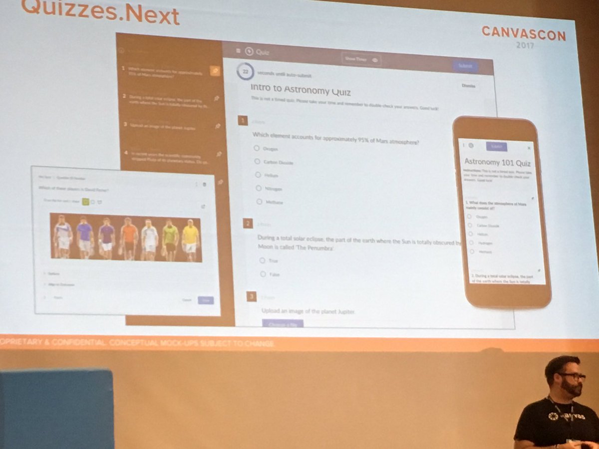 New assessments in Canvas! #canvascon