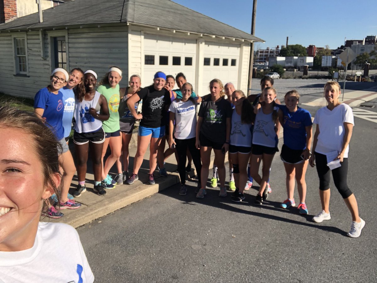 Hard earned Rita’s after a long run!! #districtsbound