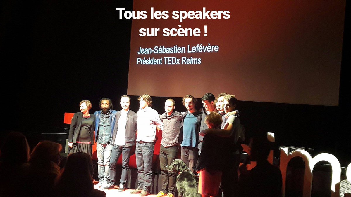 TEDxReims's tweet image. Une magnifique édition #TEDxReims2017 grâce à nos speakers !