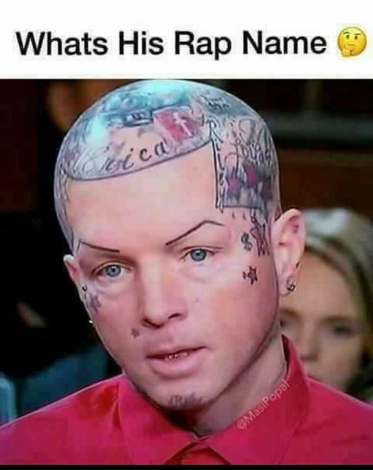 monster319's tweet photo. @TheAshleysRR this gem of a creature from judge Judy needs to be featured on a bad tattoo Friday https://t.co/s4O01q6b52