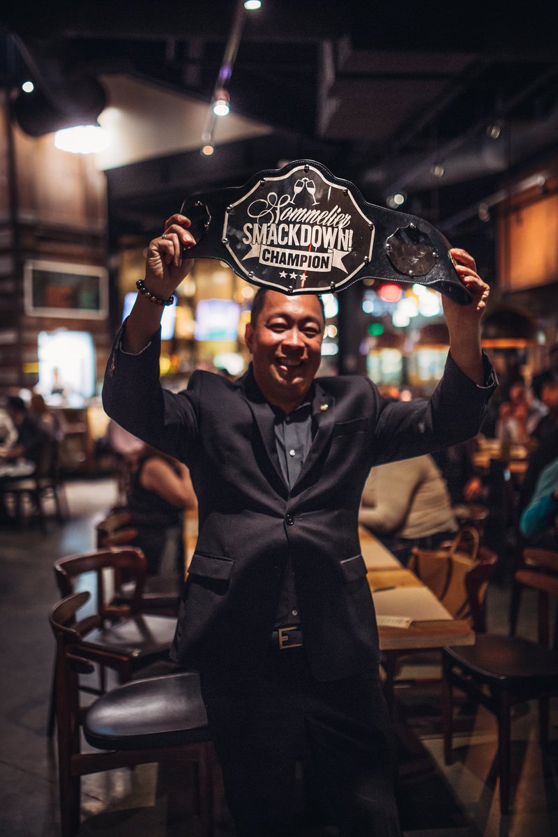WolfgangPuck's tweet photo. Sommelier Smackdown returns to #WPBGS on Nov 14! Click for your “ringside” seats: https://t.co/riw1YZnVaR. (Photo: Antonio Diaz) https://t.co/QertgGHRex