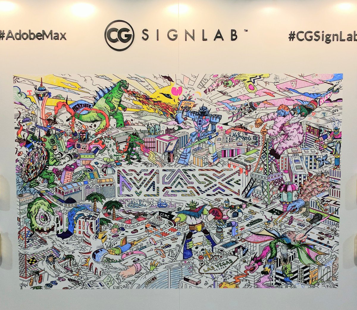 JadeGillen's tweet photo. #TypekitCity #AdobeMax https://t.co/3Z00Z9kgNo
