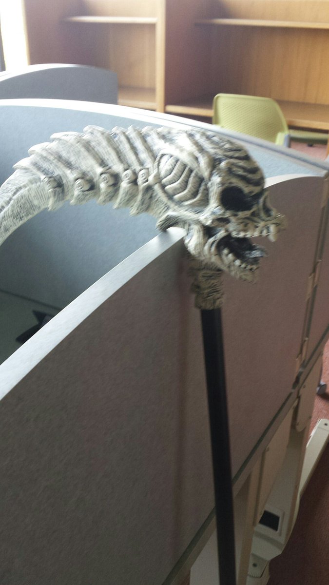 UISLibDean's tweet photo. Ghouls in the daylight - will you come to #HauntedLibrary when it's dark out? #UISedu #FreeFridayFun A don't miss event! @UISLib #Brookens https://t.co/2VV3E7fmLN