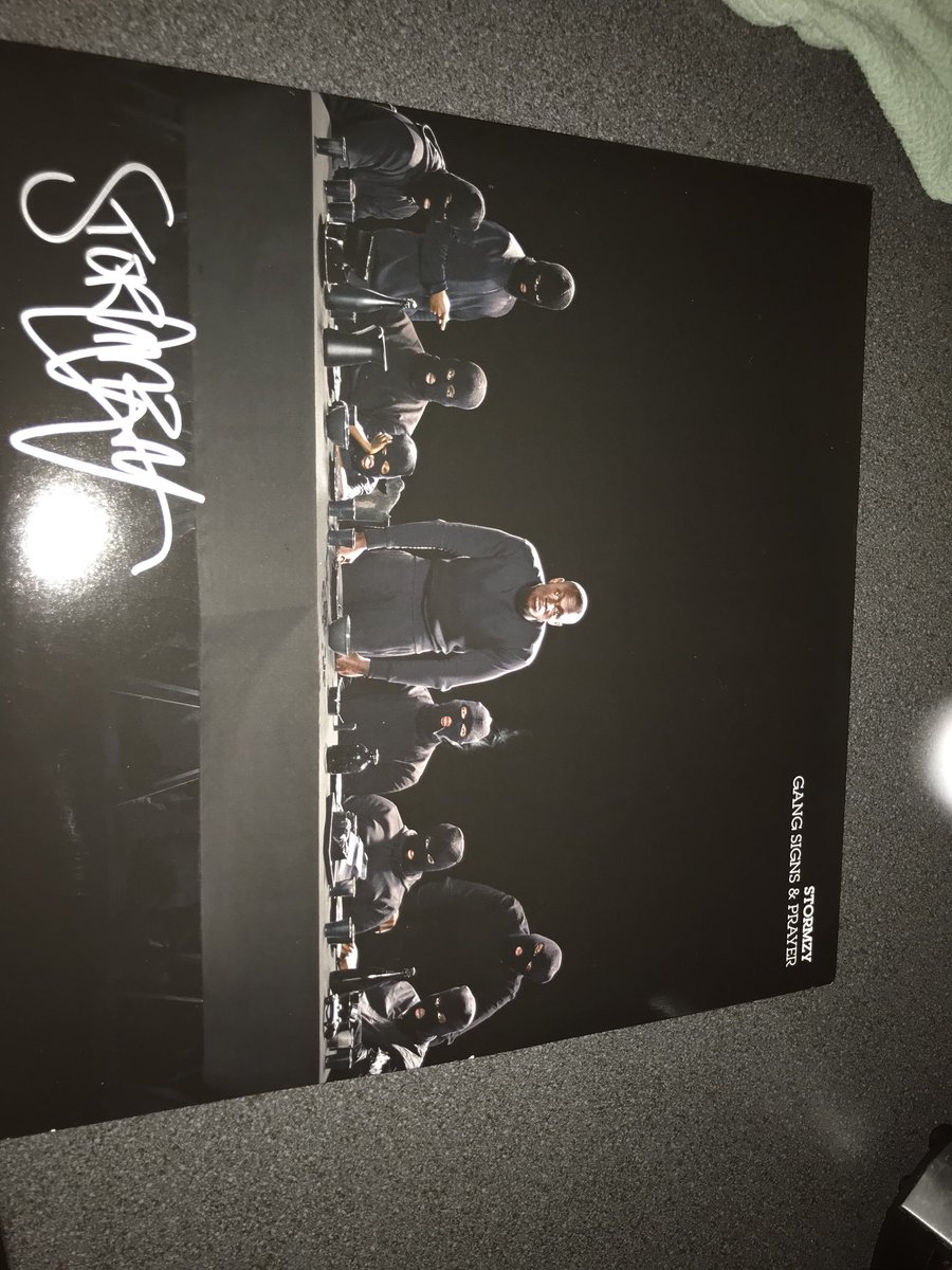 itsJackonory's tweet photo. @Stormzy1 come home to find this has been delivered what a record best of the year 🔥🔥#GSAPForever #GSAP https://t.co/1NJpDGZW7b